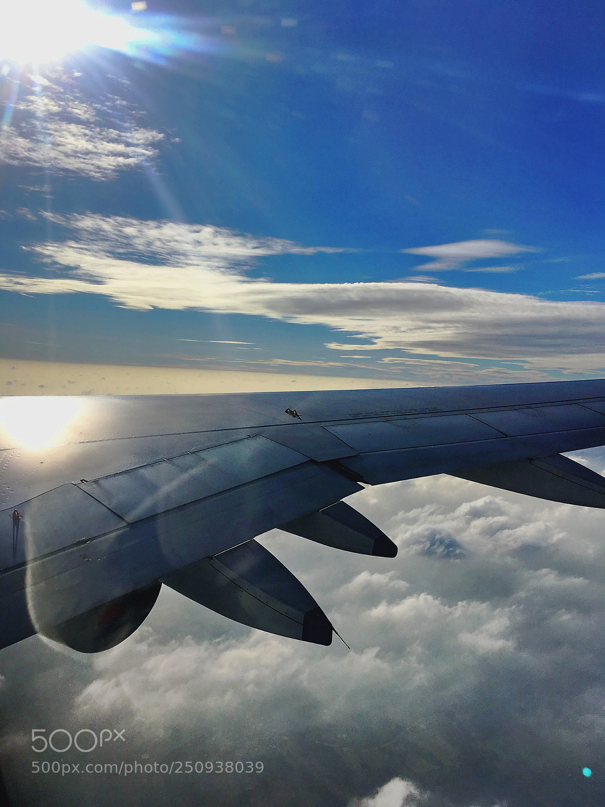 Apple iPhone SE sample photo. From my airplane window photography