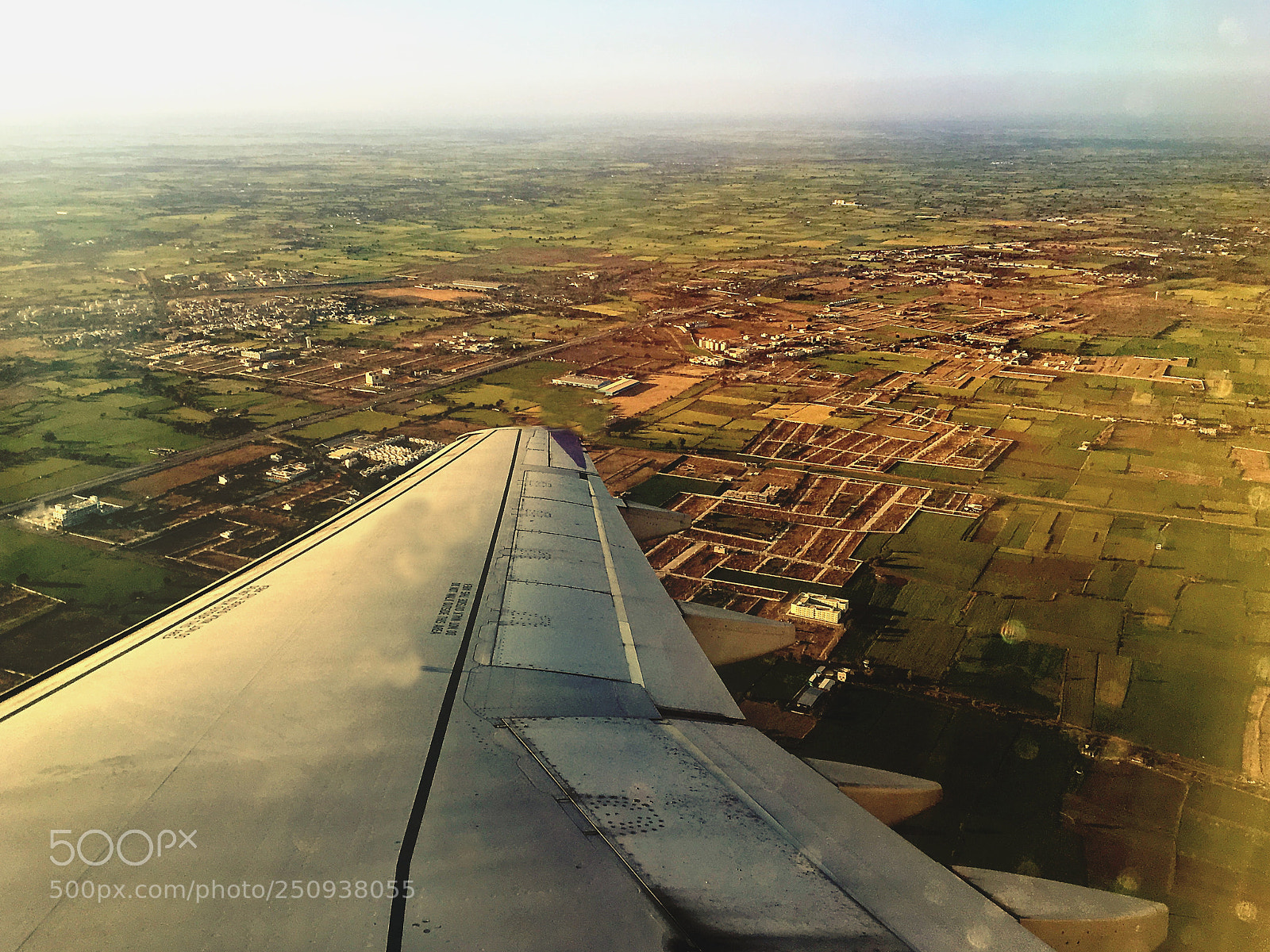 Apple iPhone SE sample photo. From my airplane window photography