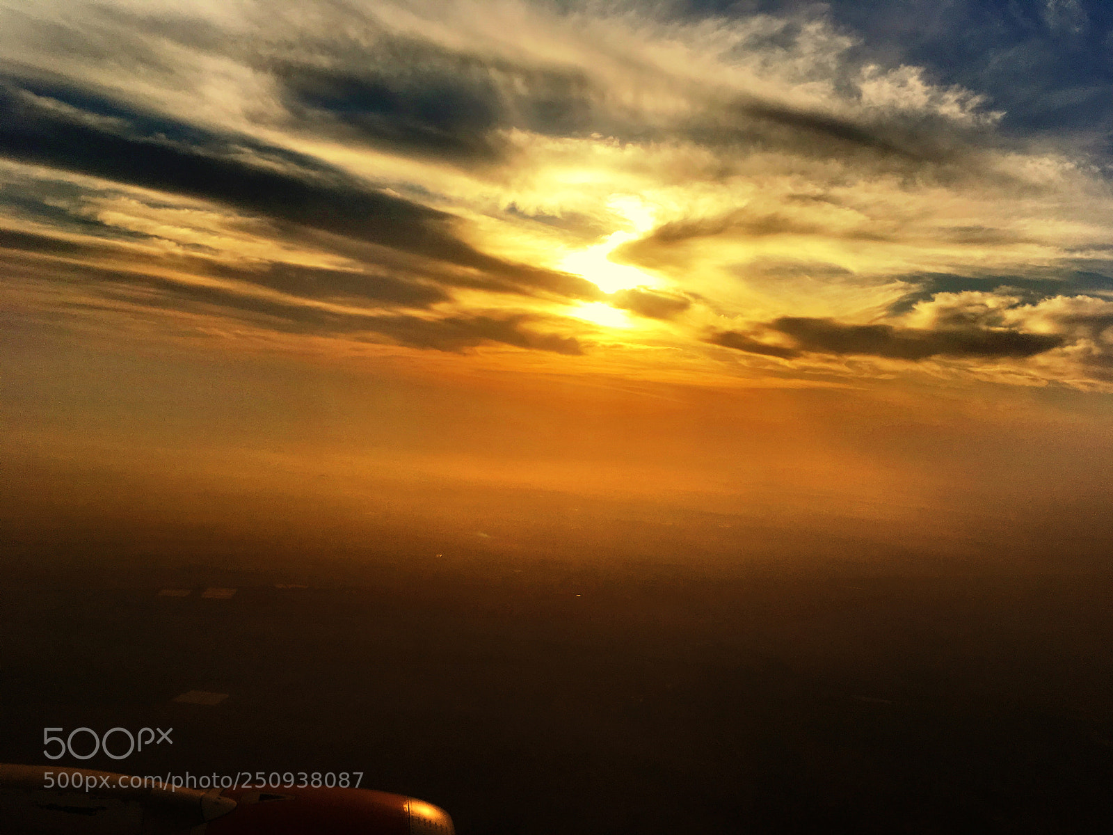 Apple iPhone SE sample photo. From my airplane window photography