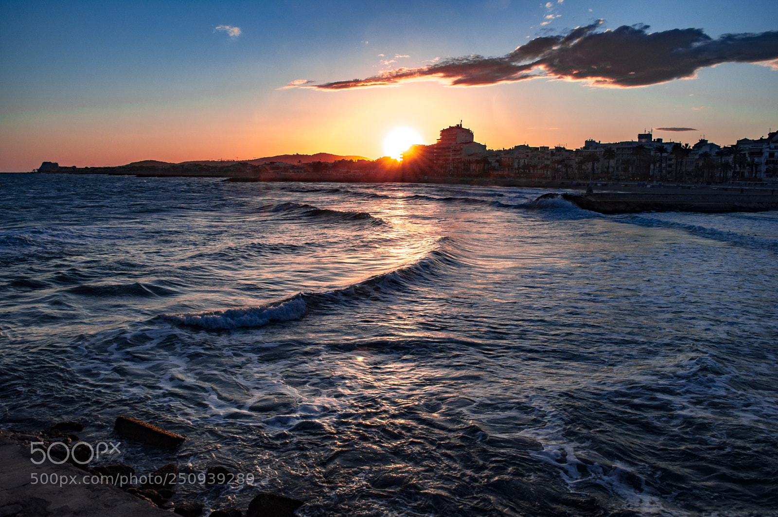 Nikon D5000 sample photo. Sitges photography