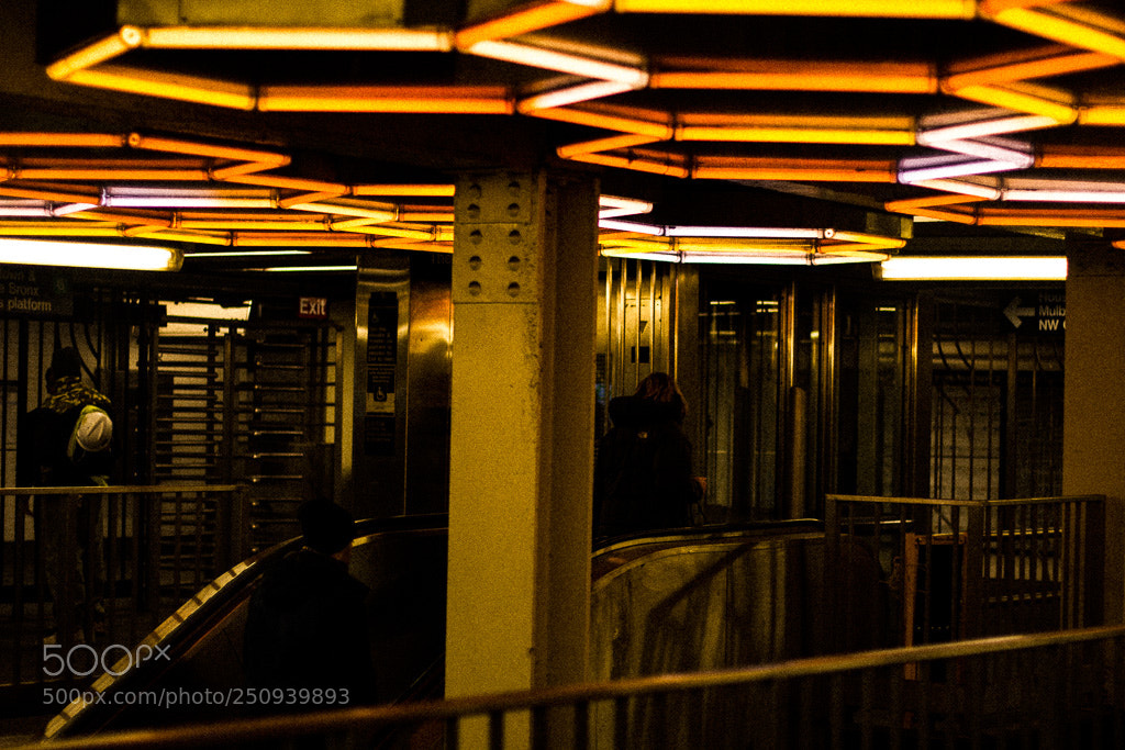 Canon EOS 550D (EOS Rebel T2i / EOS Kiss X4) sample photo. Bleecker street station photography