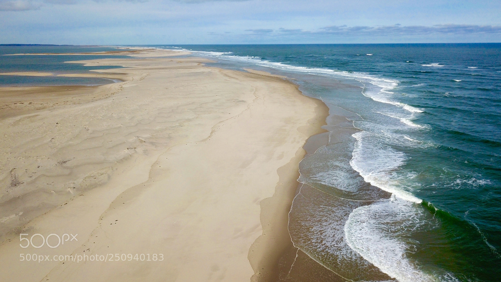 DJI FC220 sample photo. North beach island photography