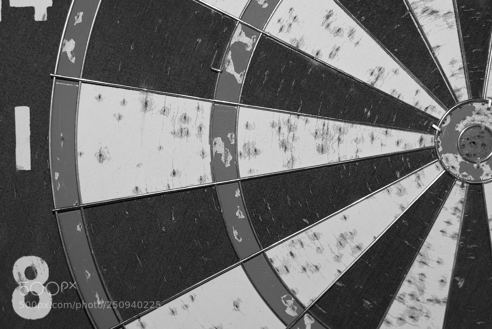 Nikon D60 sample photo. Dartboard copy photography