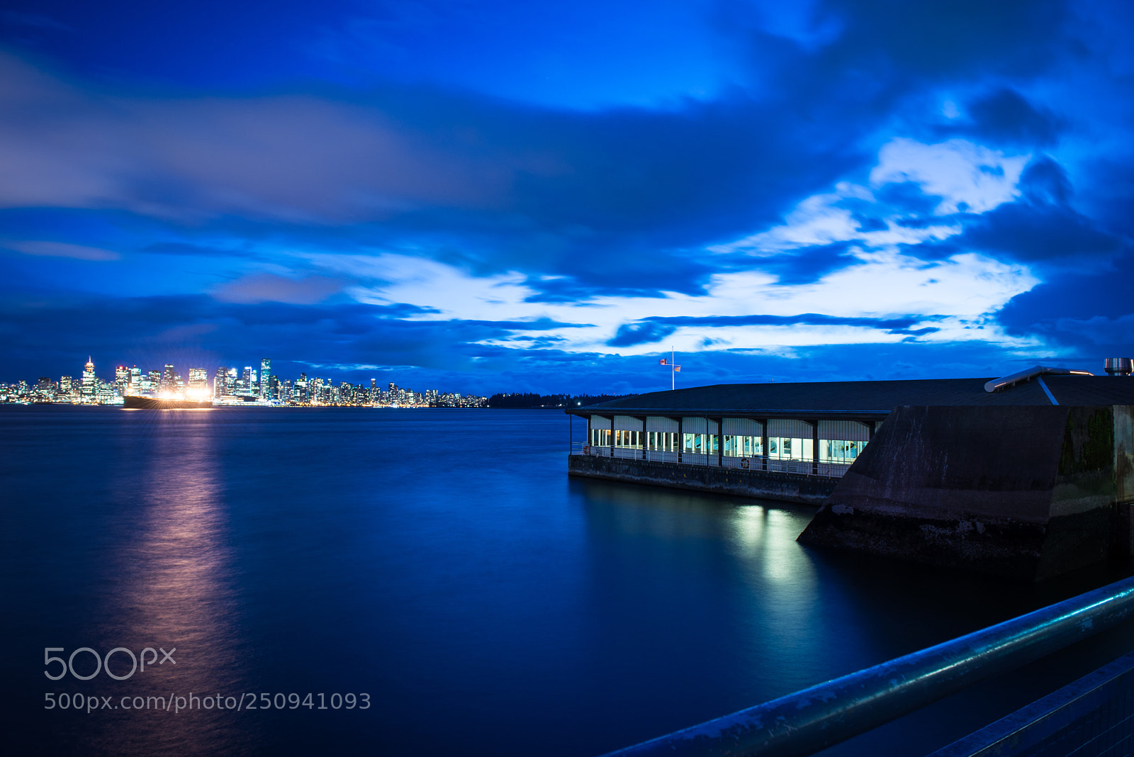 Nikon D800 sample photo. The blue hour photography