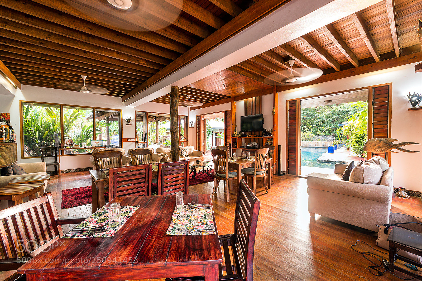 Nikon D4S sample photo. Fiji retreat interior photography