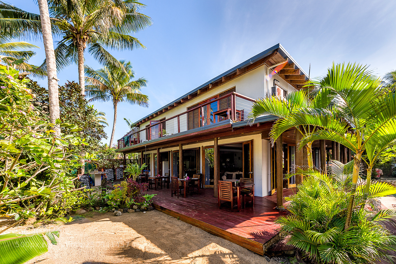 Nikon D4S sample photo. Fiji retreat exterior photography
