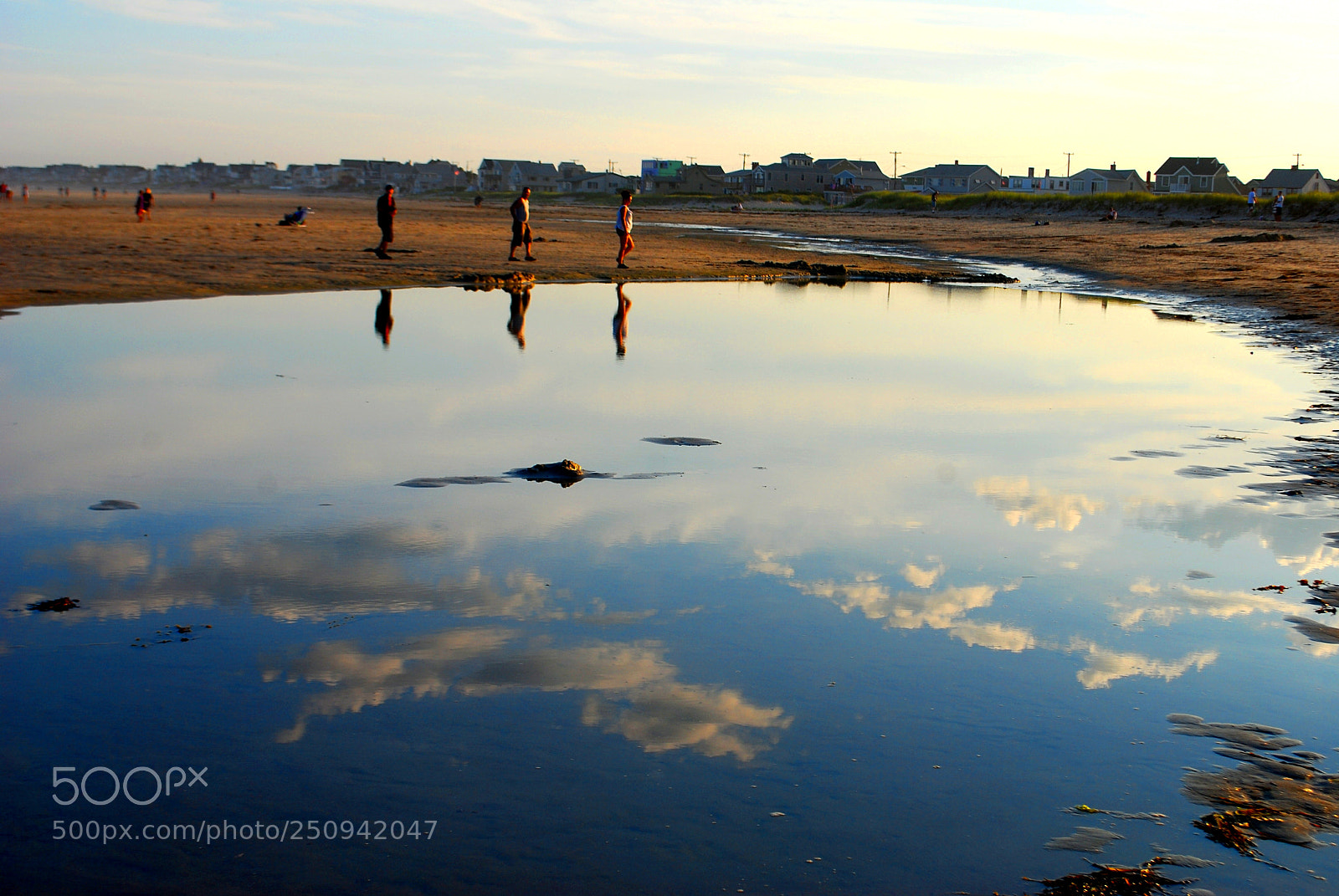 Nikon D60 sample photo. Beach reflections photography