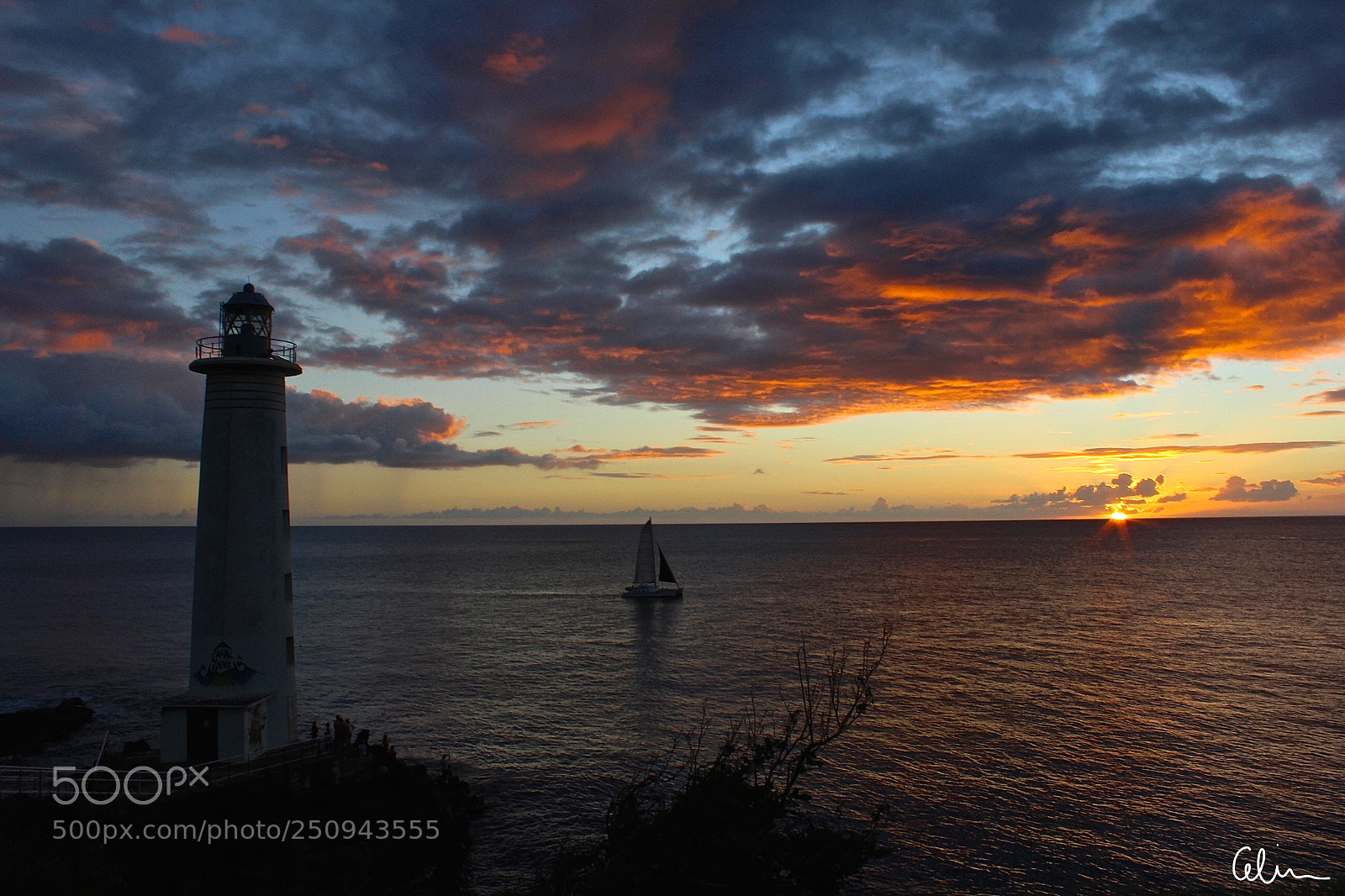 Canon EOS 100D (EOS Rebel SL1 / EOS Kiss X7) sample photo. Sunset in vieux-fort (guadeloupe) photography