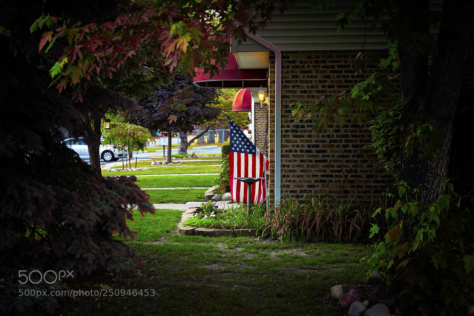 Canon EOS 5D Mark II sample photo. Patriotic photography