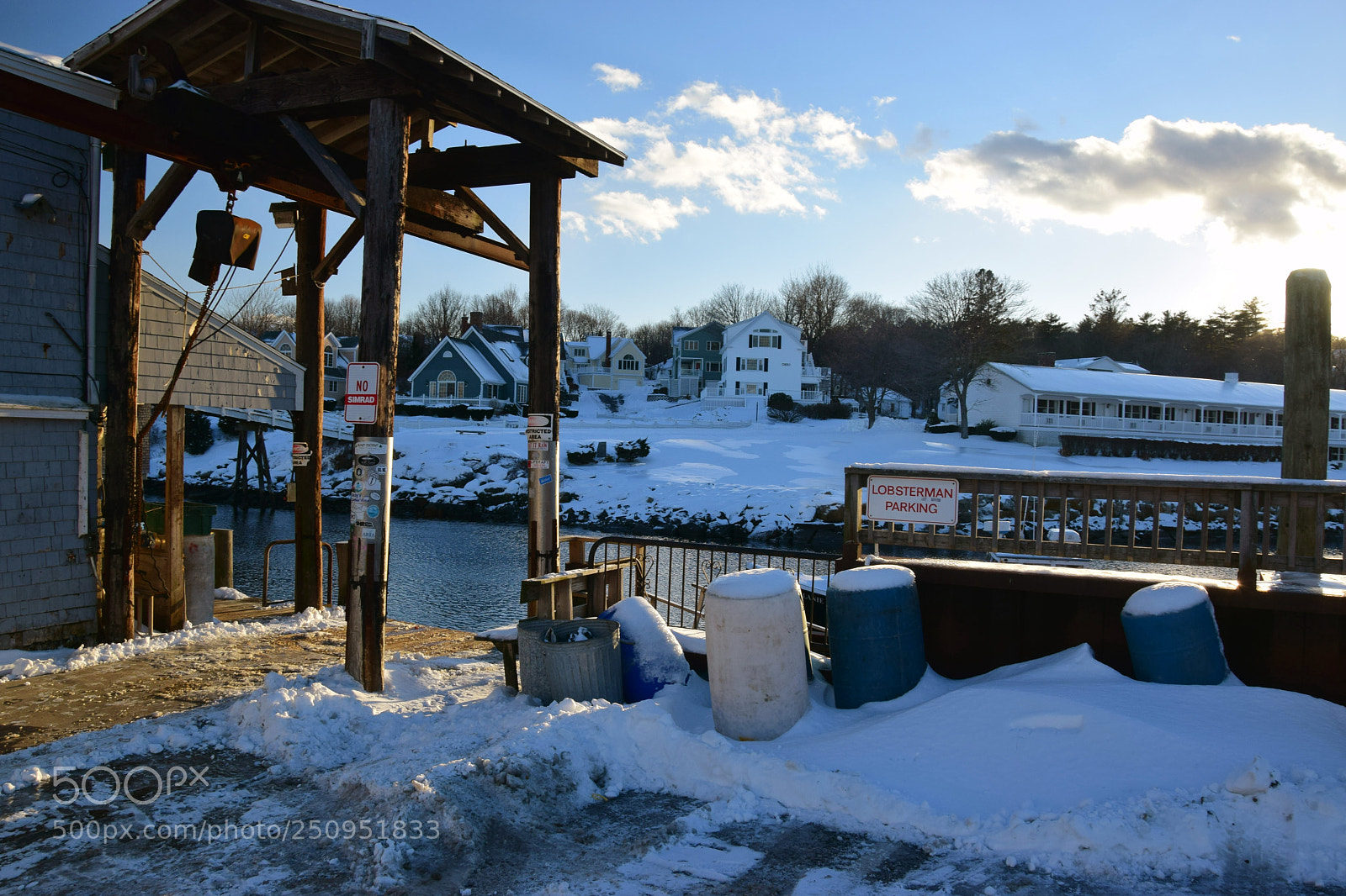 Nikon D5300 sample photo. Lobsterman parking photography