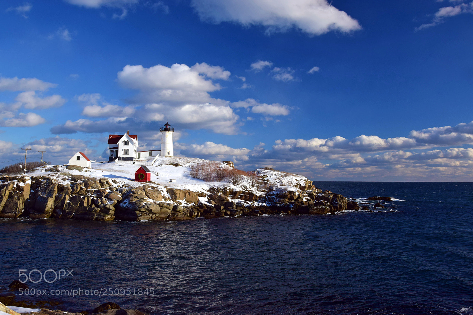 Nikon D5300 sample photo. Nubble light house ii photography