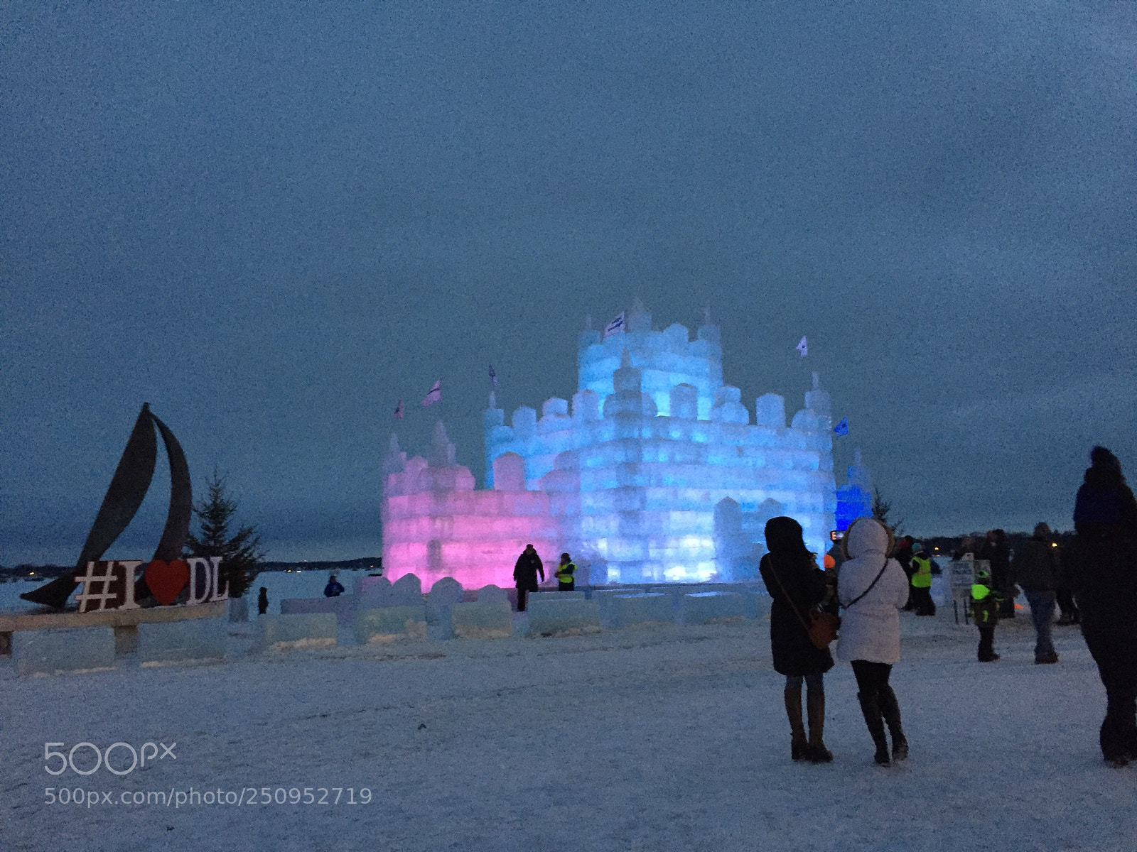 Apple iPhone 6 sample photo. Ice castle  photography