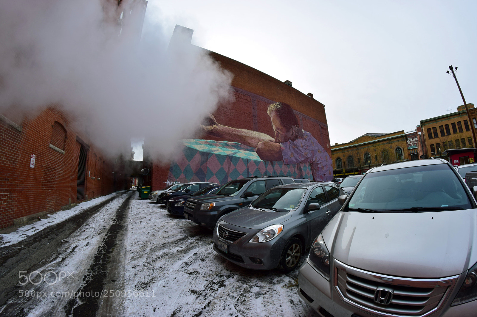 Nikon D5300 sample photo. Alley way art photography
