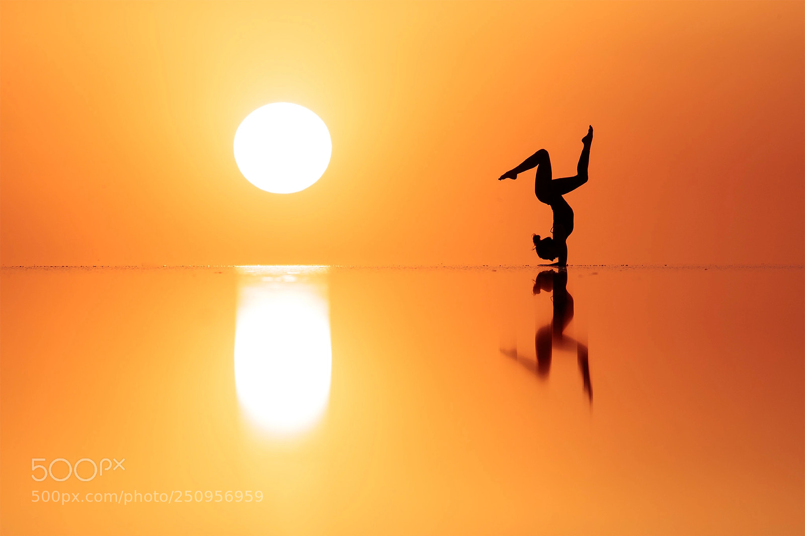 Canon EOS-1D X Mark II sample photo. Sunset yoga photography