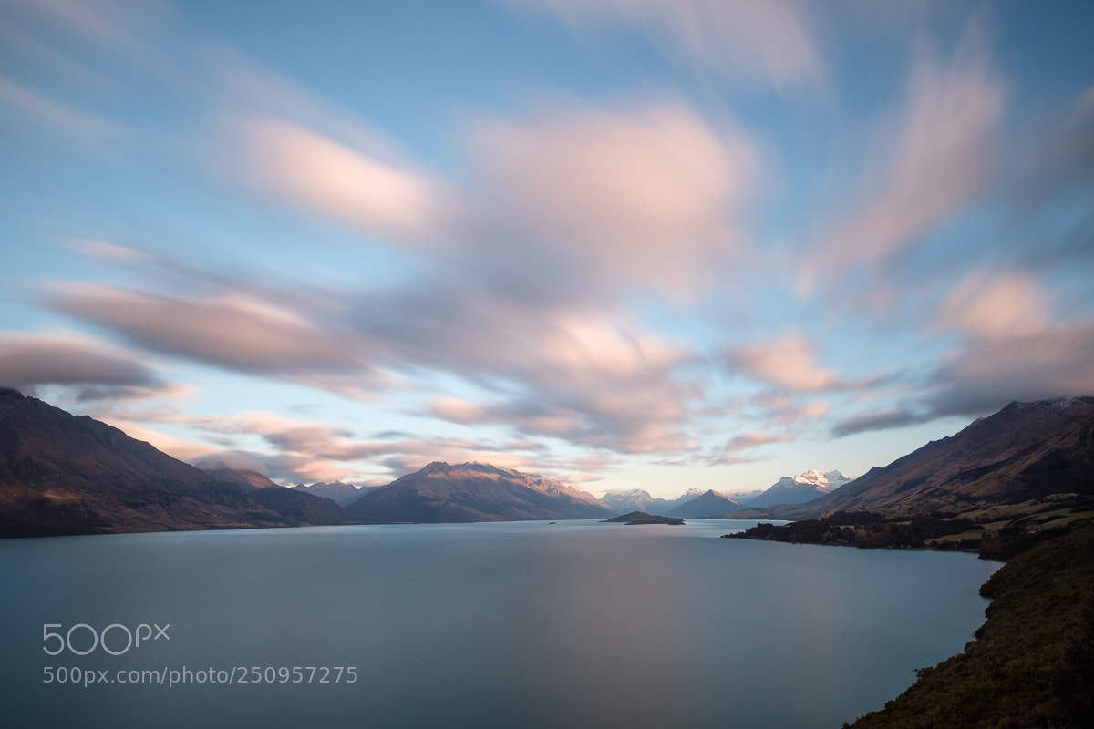 Fujifilm X-T2 sample photo. Sunrise in glenorchy photography