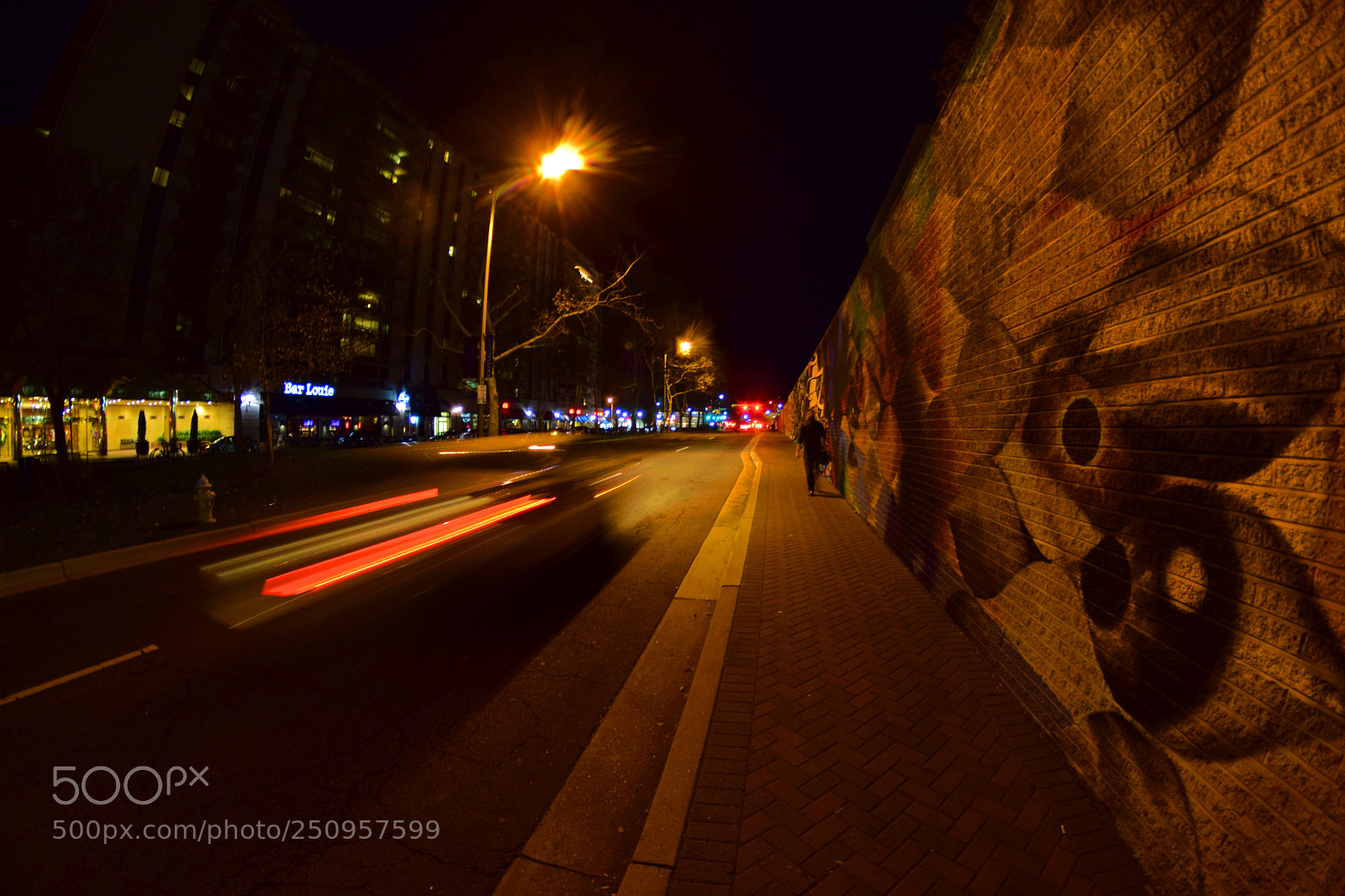 Nikon D5300 sample photo. Streetside silhouettes ii photography