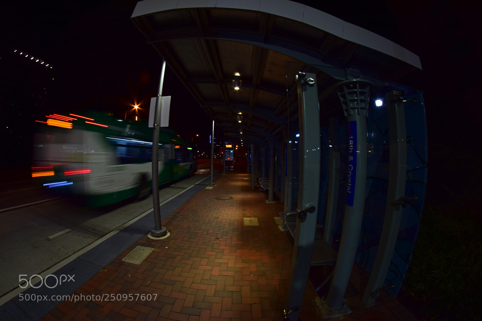 Nikon D5300 sample photo. Bus stop photography