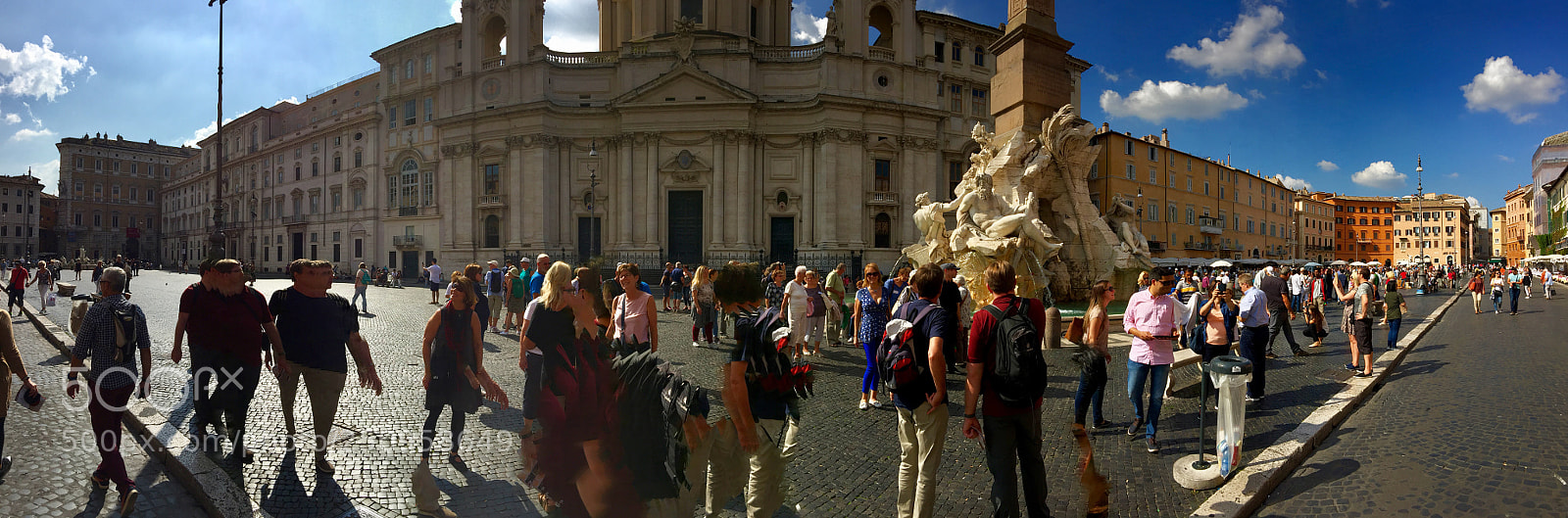 Apple iPhone 6 Plus sample photo. Fontana dei quattro fiumi photography