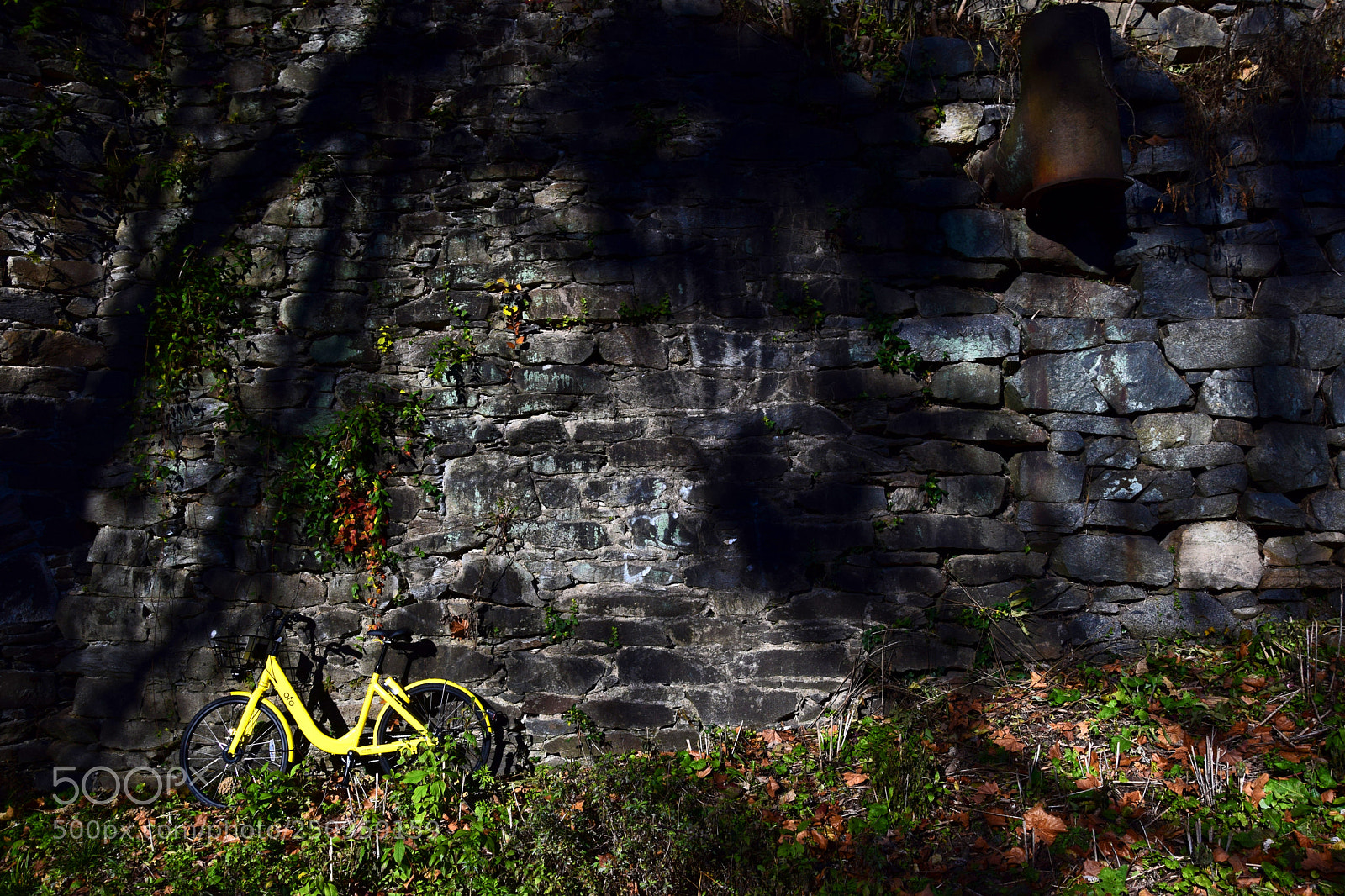 Nikon D5300 sample photo. Bikes and bricks photography