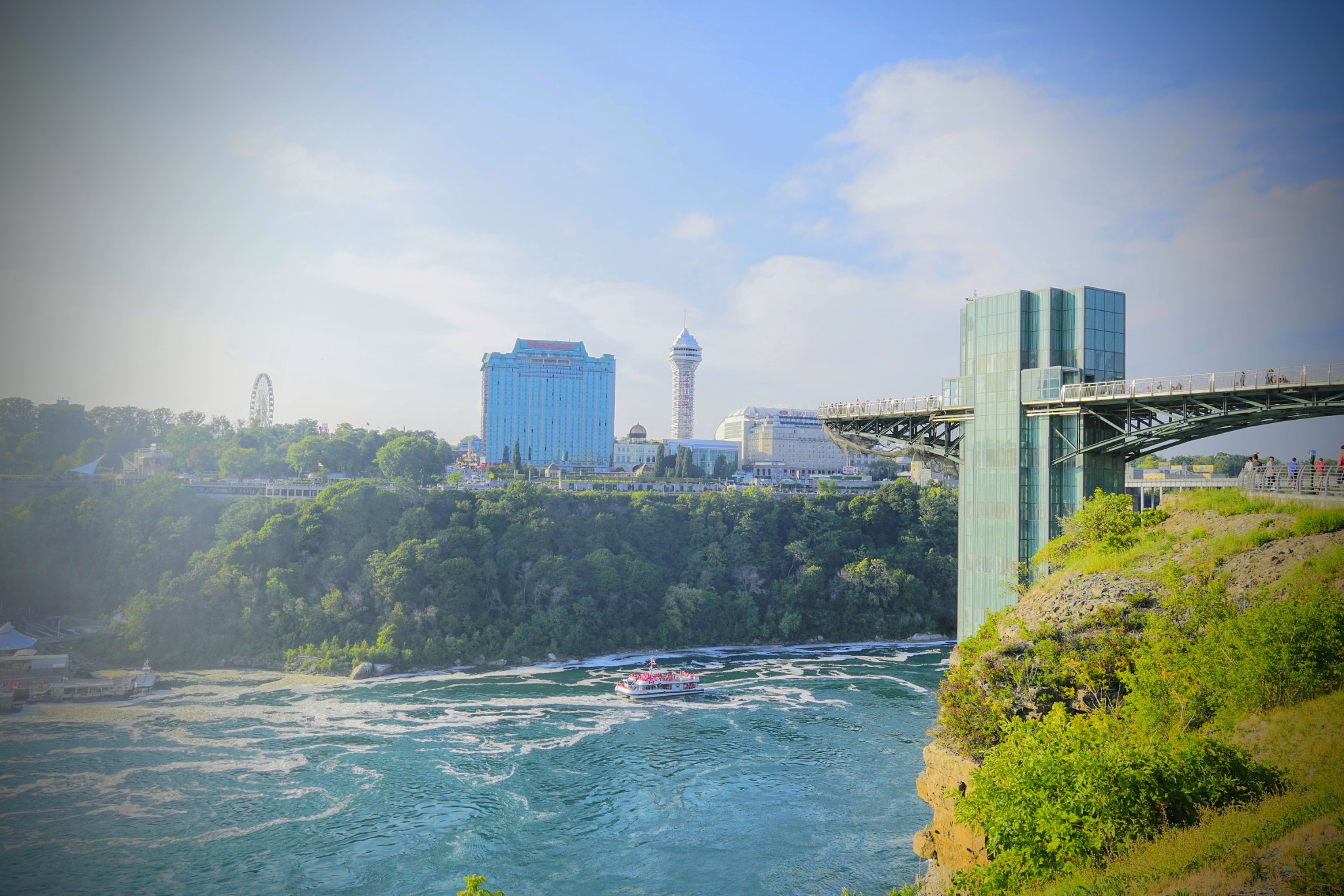 Sony a6300 + Sigma 19mm F2.8 EX DN sample photo. Niagara falls photography