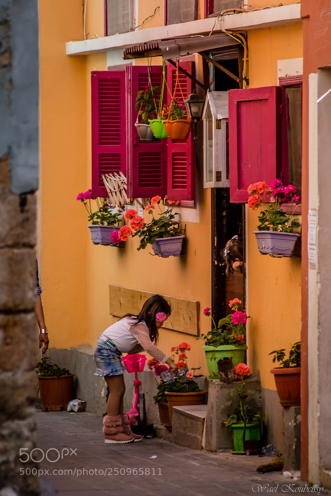 Nikon D5500 sample photo. The colored alley photography