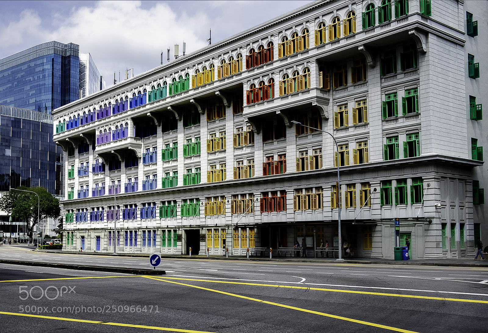 Fujifilm X-T1 sample photo. Singapore mica building photography