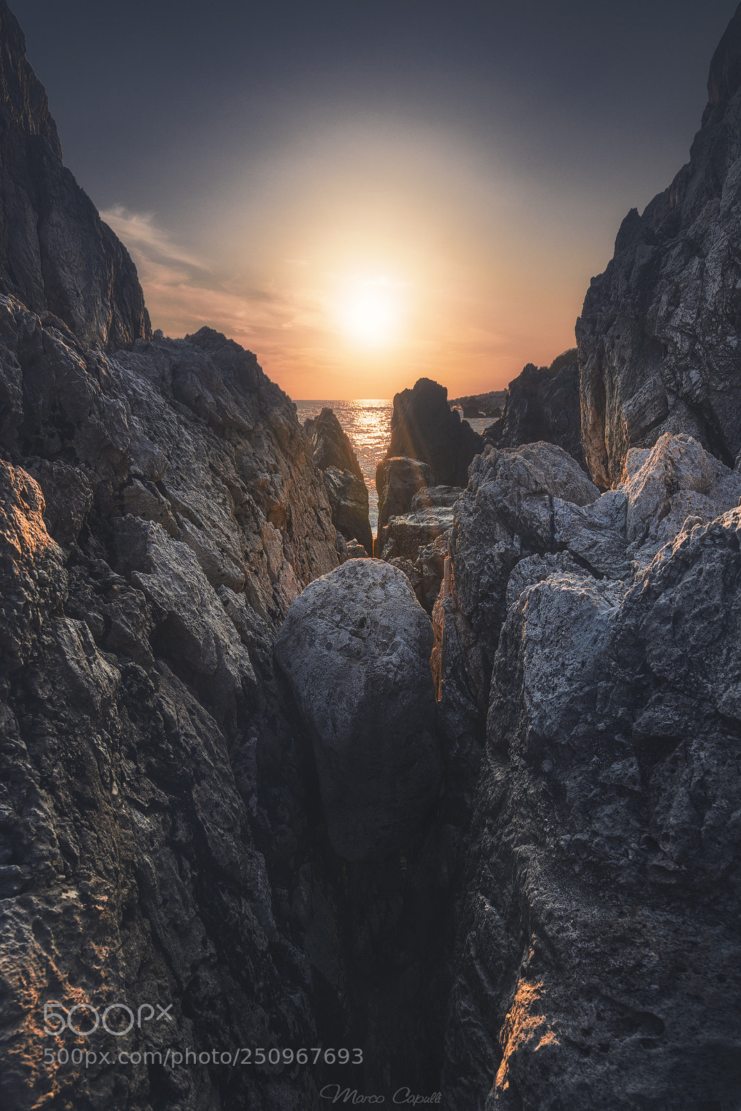 Sony a7R II sample photo. Among the rock photography