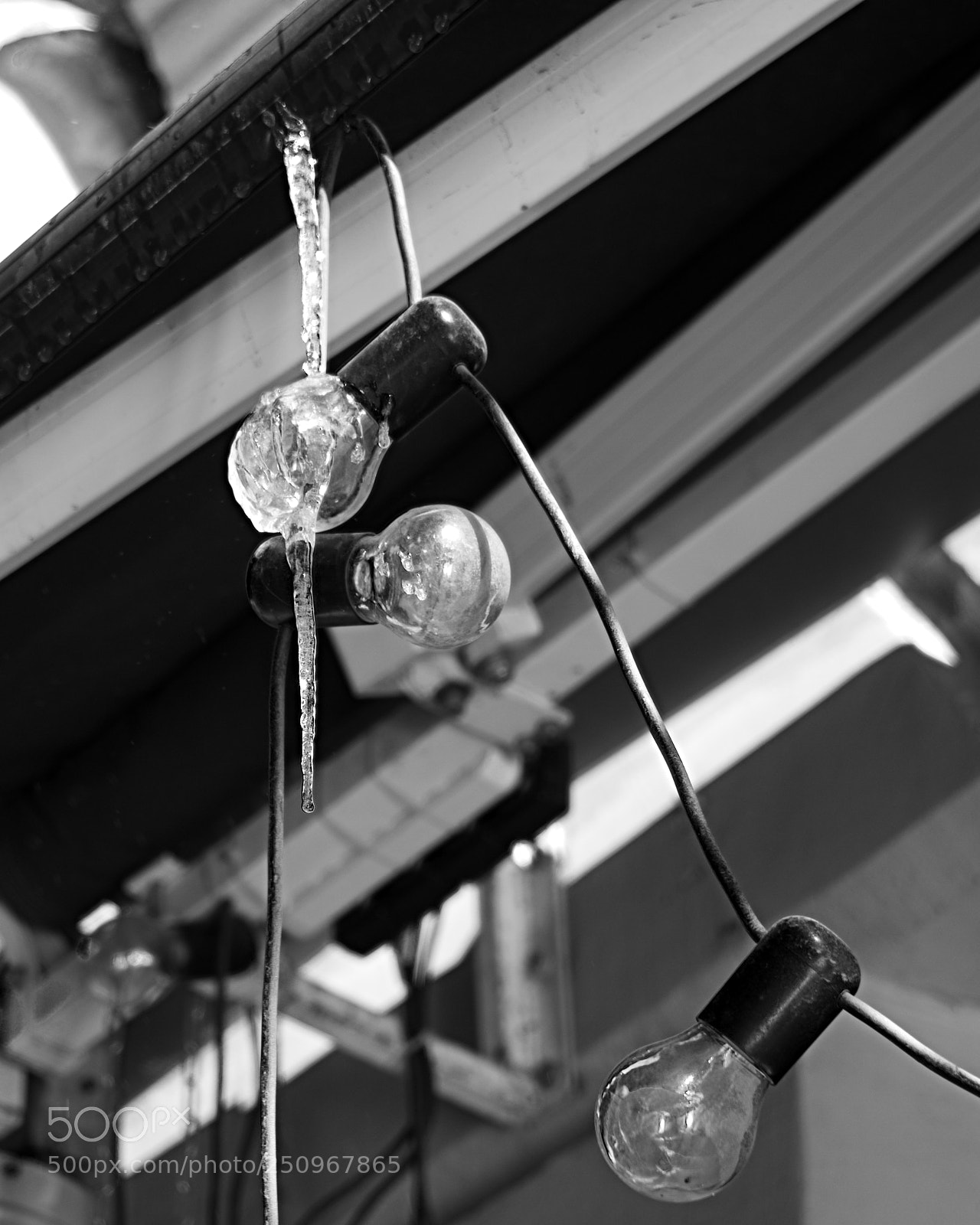 Sony a6300 sample photo. Ice lamp photography