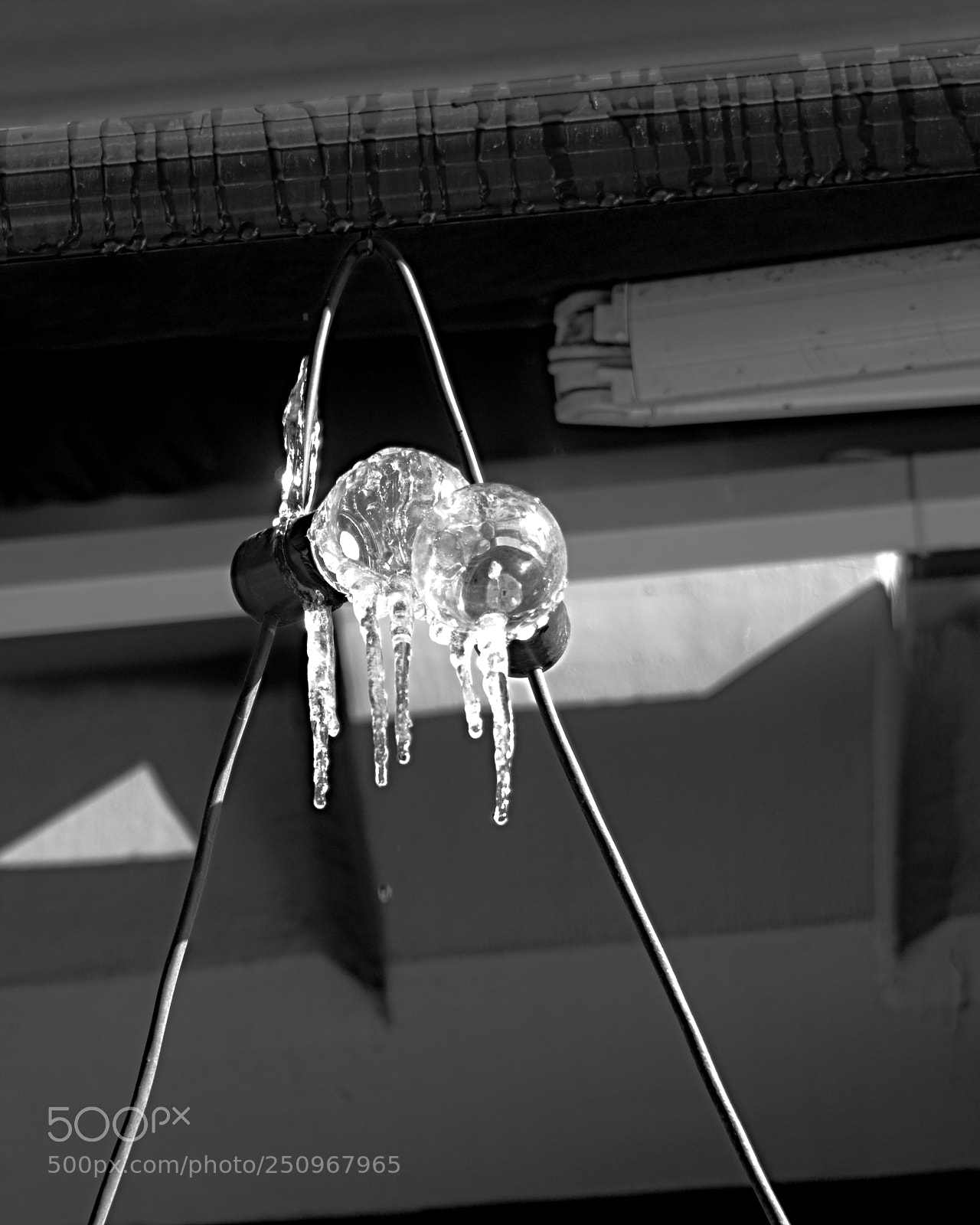 Sony a6300 sample photo. Ice lamps photography