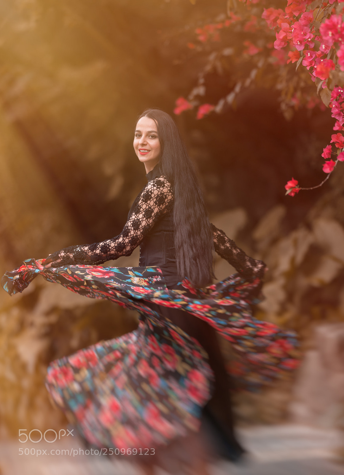 Nikon D850 sample photo. Woman dancing in sunlights photography