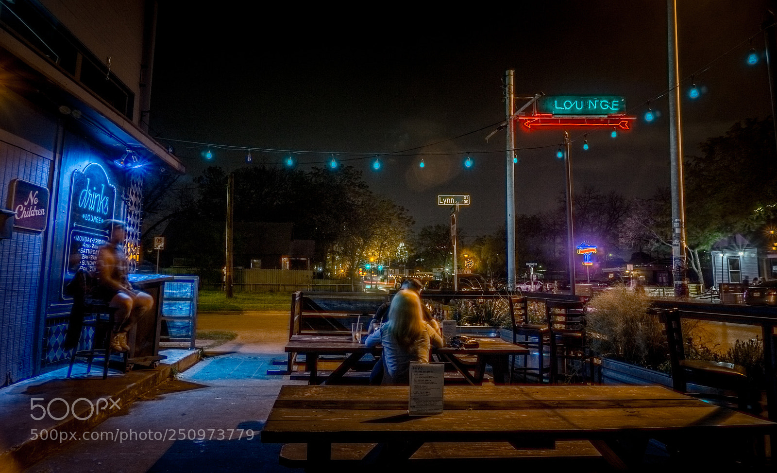 Sony a6000 sample photo. Drinks lounge patio austin photography