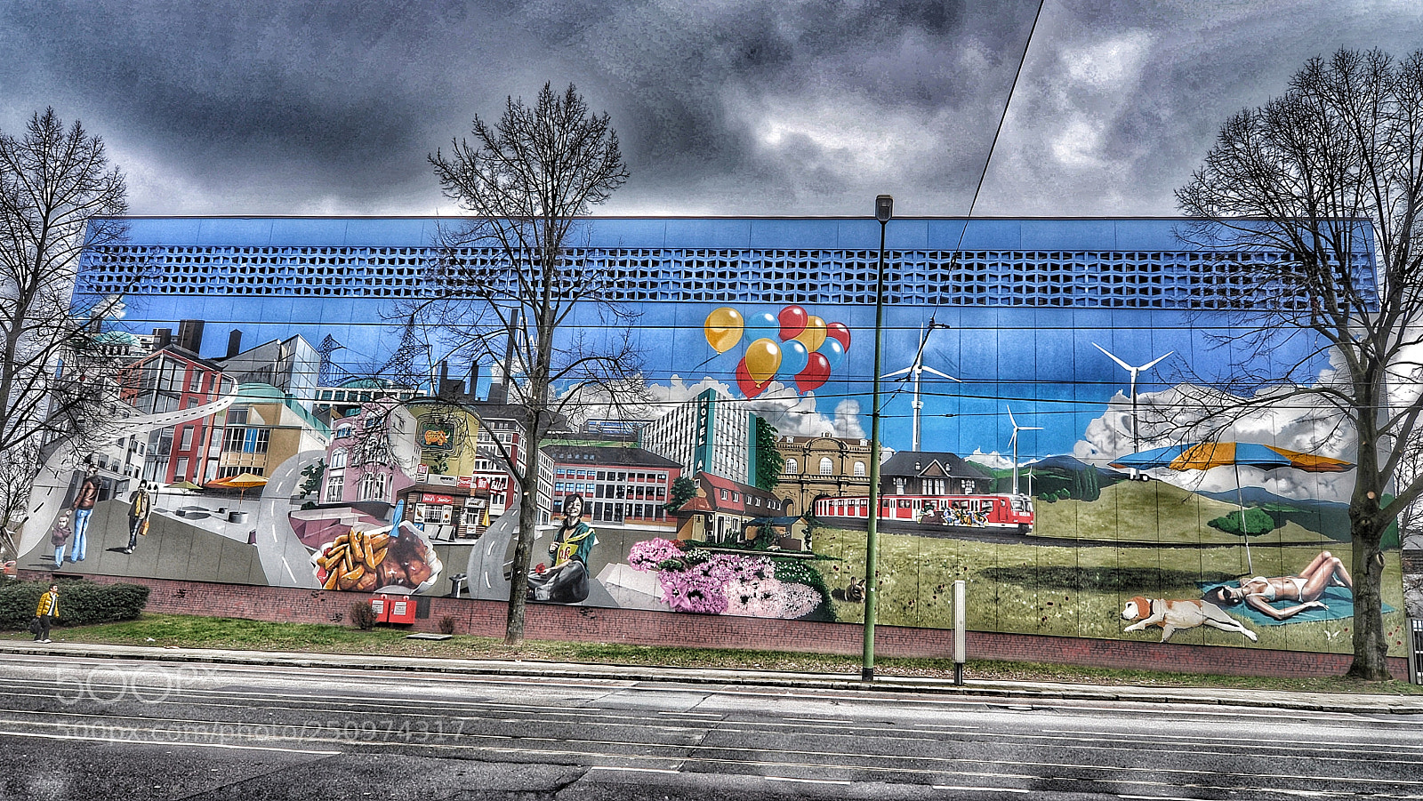 Nikon D90 sample photo. Stadt essen photography