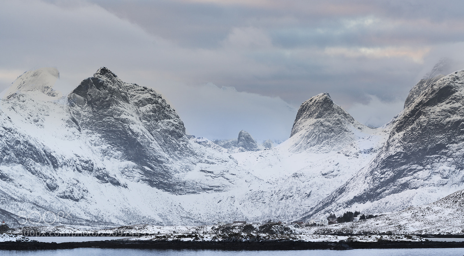 Sony a7R III sample photo. Mountain view from selfjorden photography