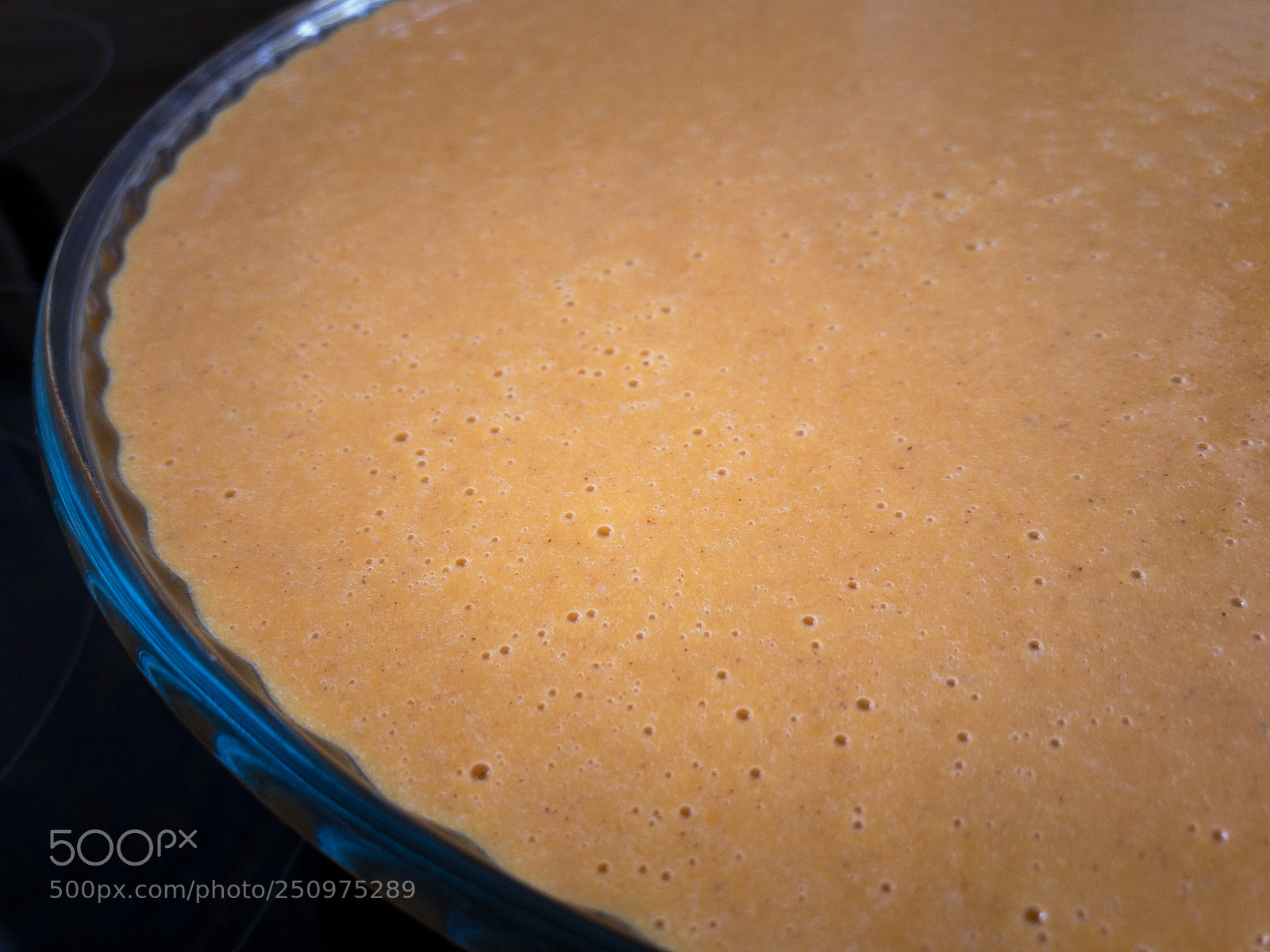Apple iPhone 7 sample photo. Liquid pumpkin dough for photography