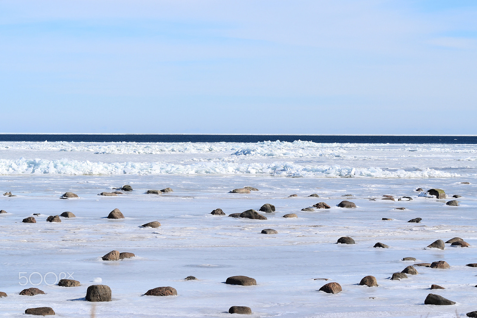 Nikon D5300 sample photo. Sea, ice and rocks photography