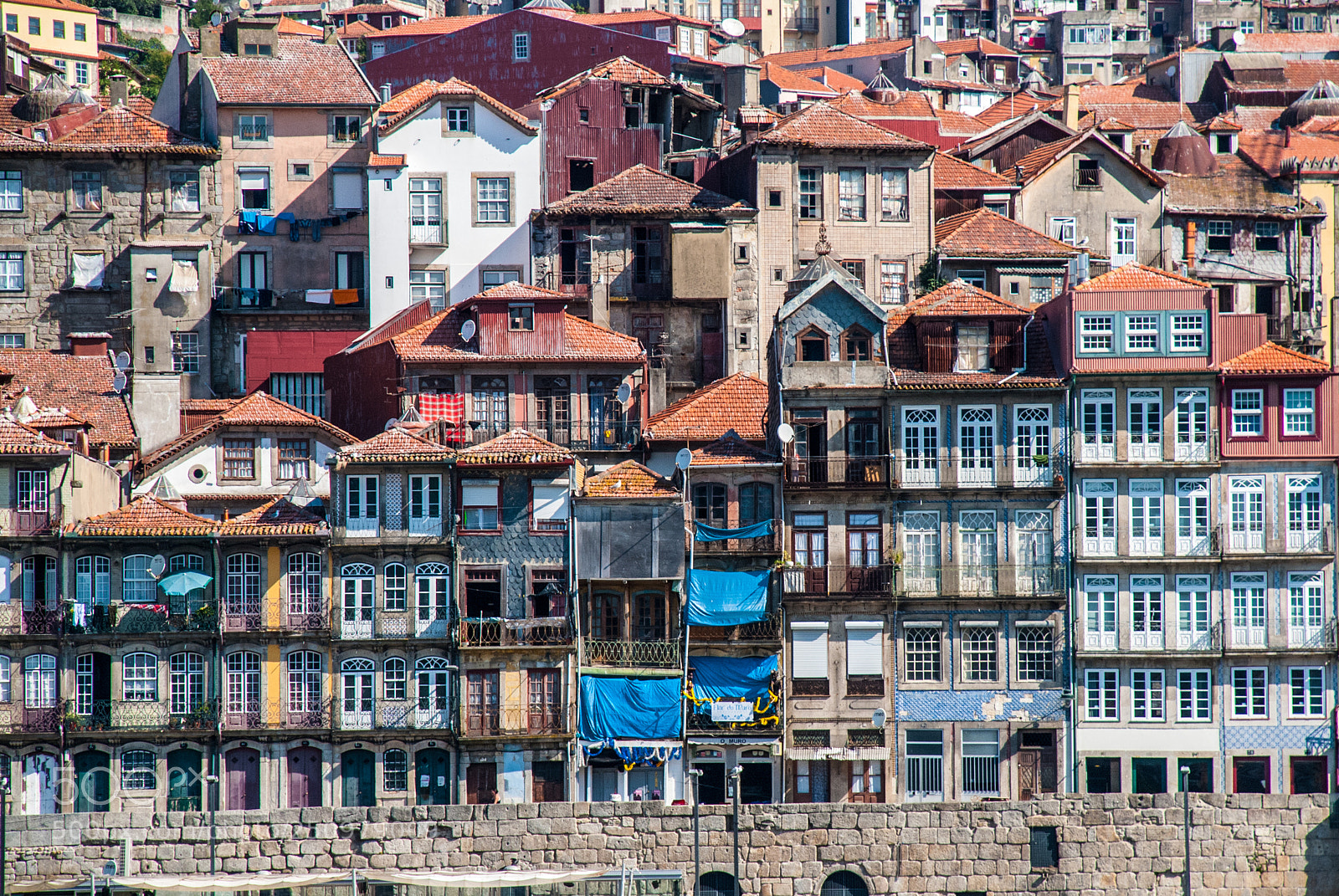 Nikon D80 sample photo. A ribeira, porto photography