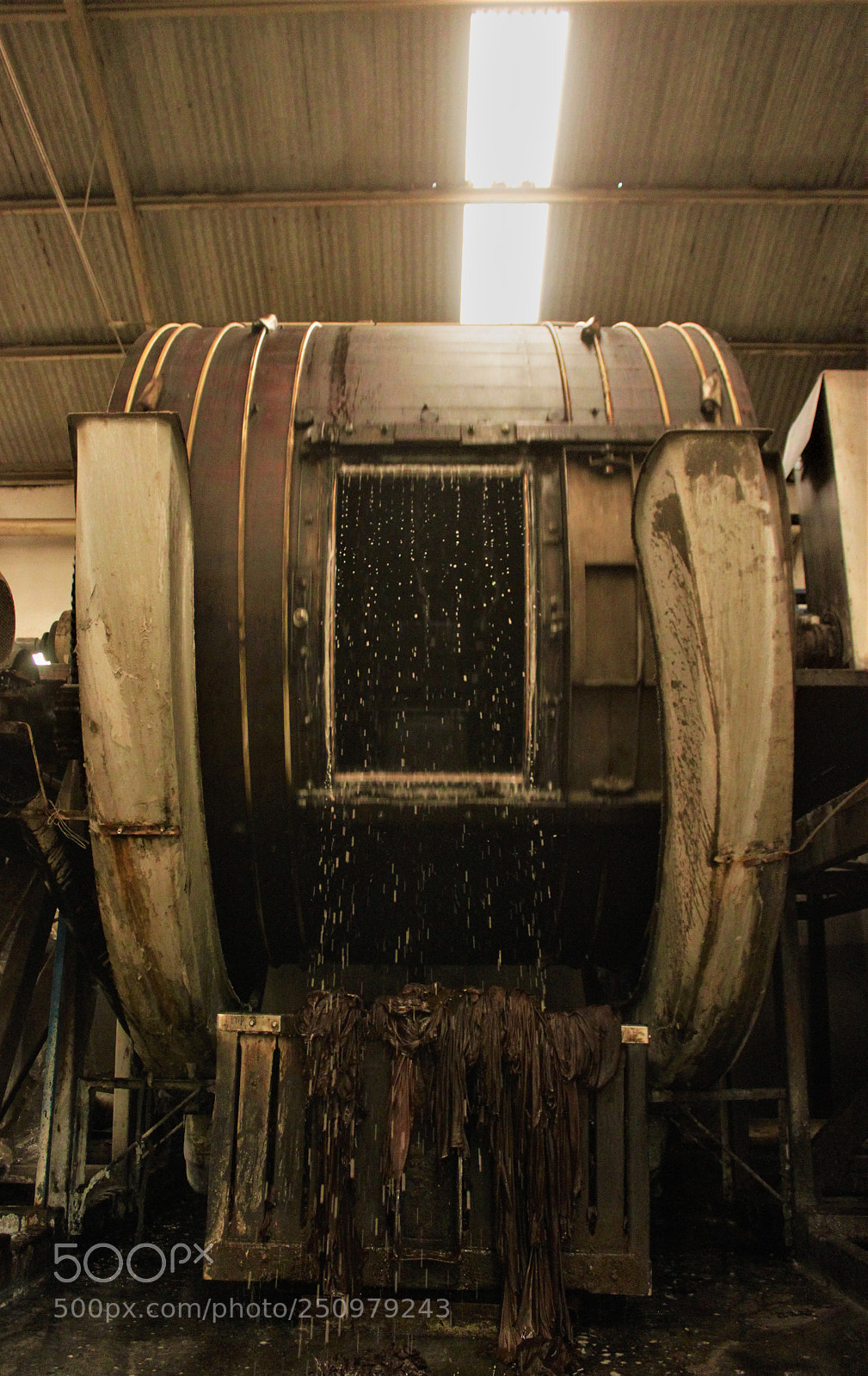 Canon EOS 500D (EOS Rebel T1i / EOS Kiss X3) sample photo. Leather tannery photography