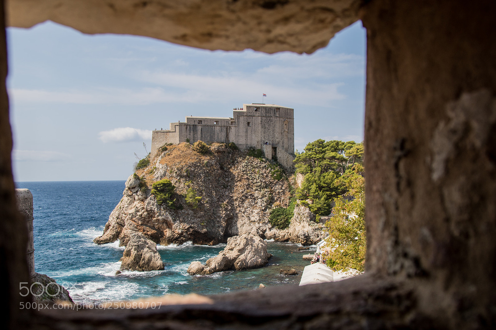 Canon EOS 7D Mark II sample photo. Castle dubrovnik photography