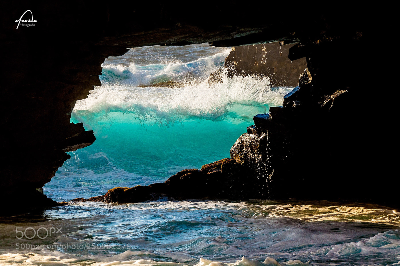 Nikon D5000 sample photo. Sea window photography
