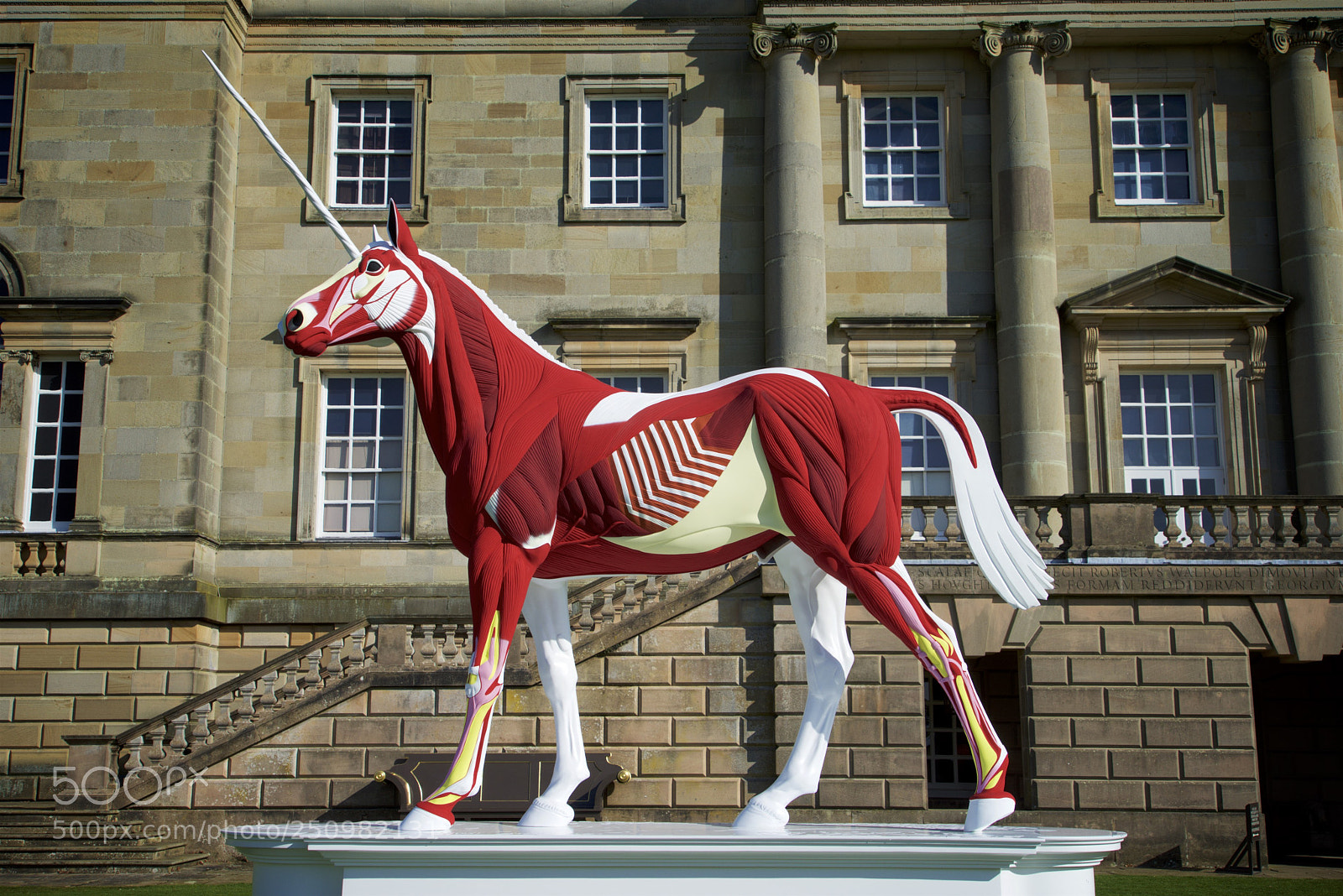 Sony a7R sample photo. Damien hirst, houghton hall photography