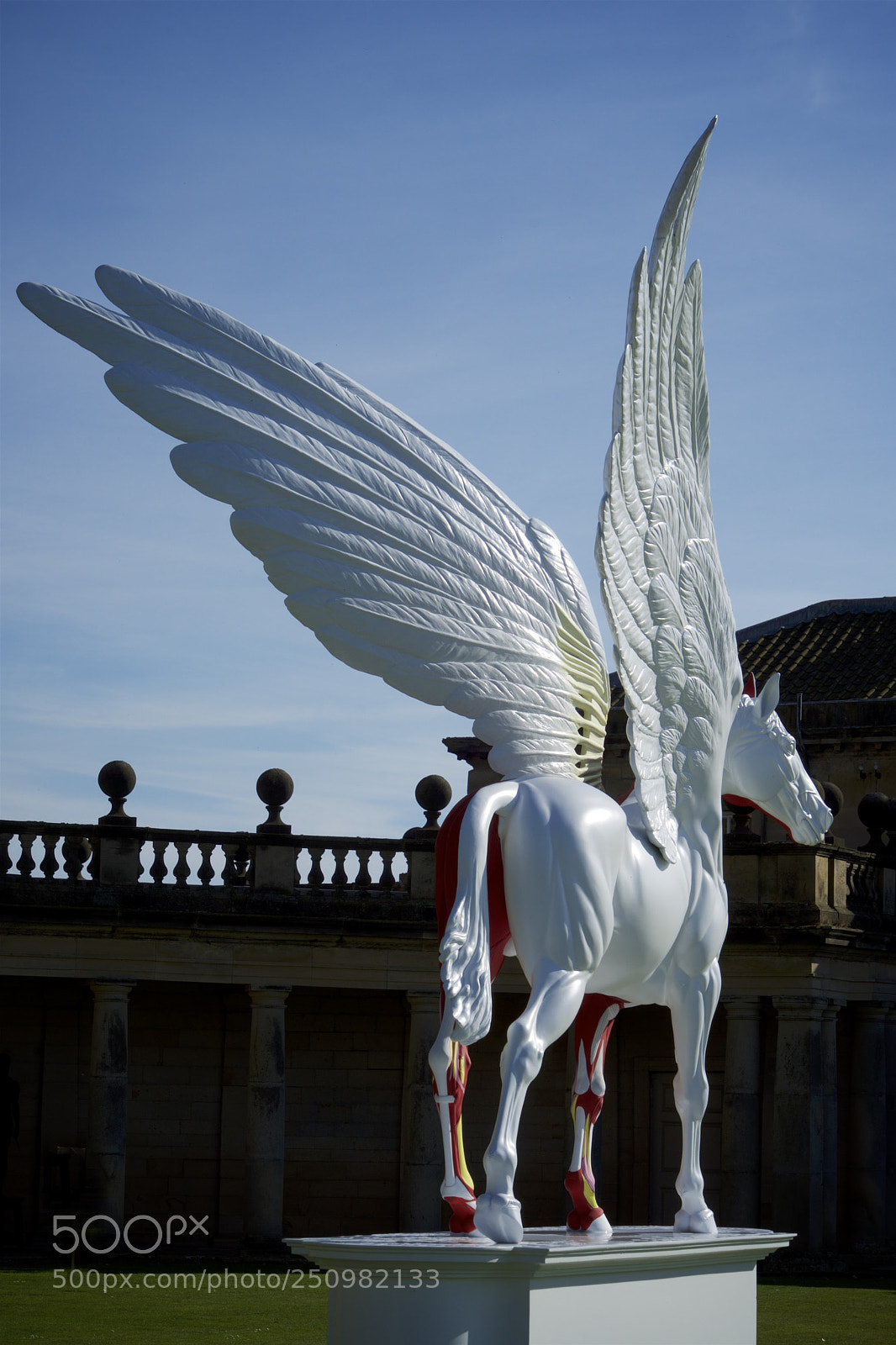 Sony a7R sample photo. Damien hirst, houghton hall photography