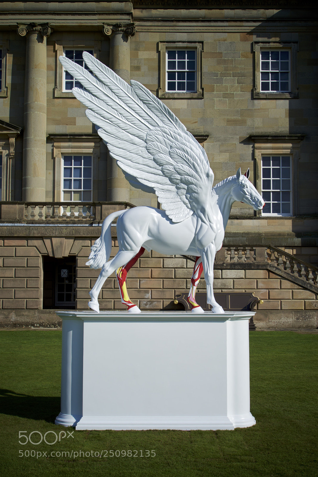 Sony a7R sample photo. Damien hirst, houghton hall photography