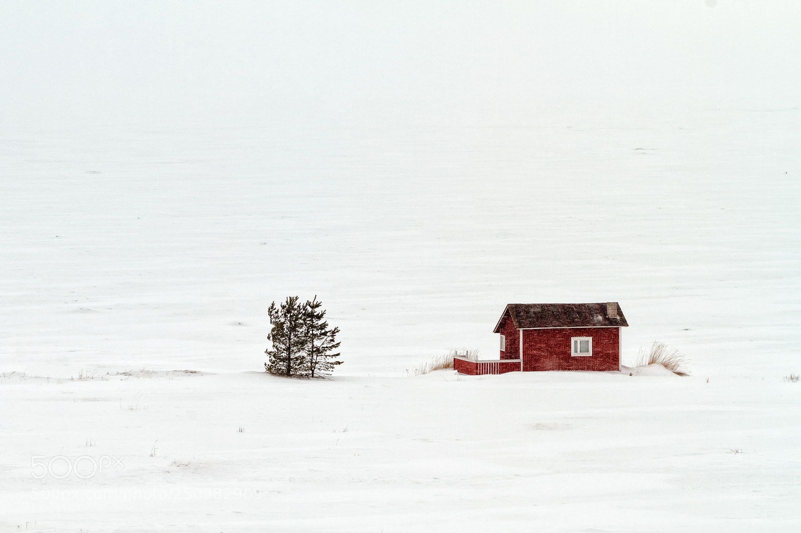 Canon EOS 7D sample photo. Little red hut in photography