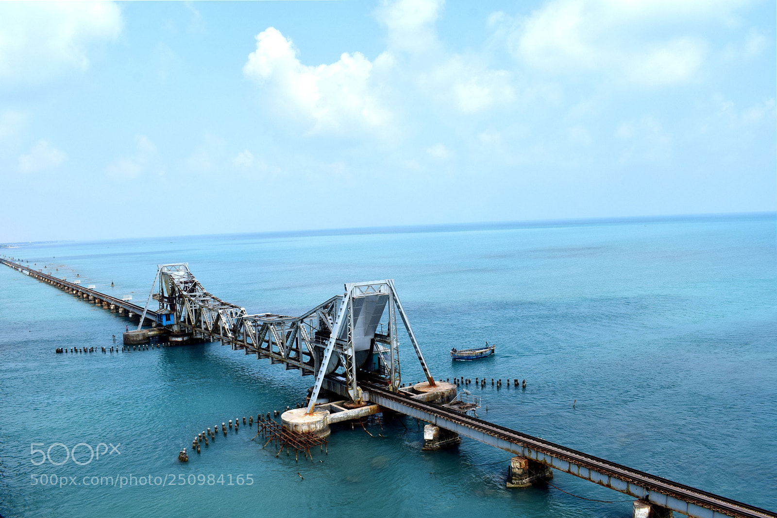 Nikon D3300 sample photo. Pamban bridge photography