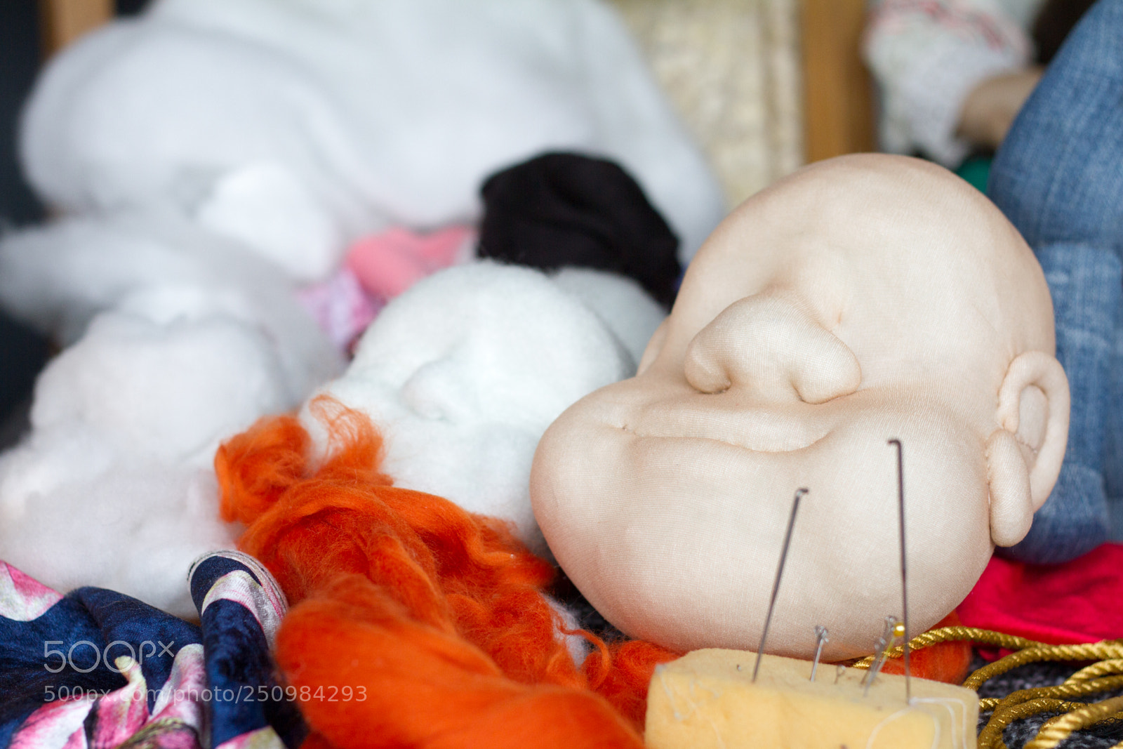 Canon EOS 7D sample photo. Making of handmade toys photography