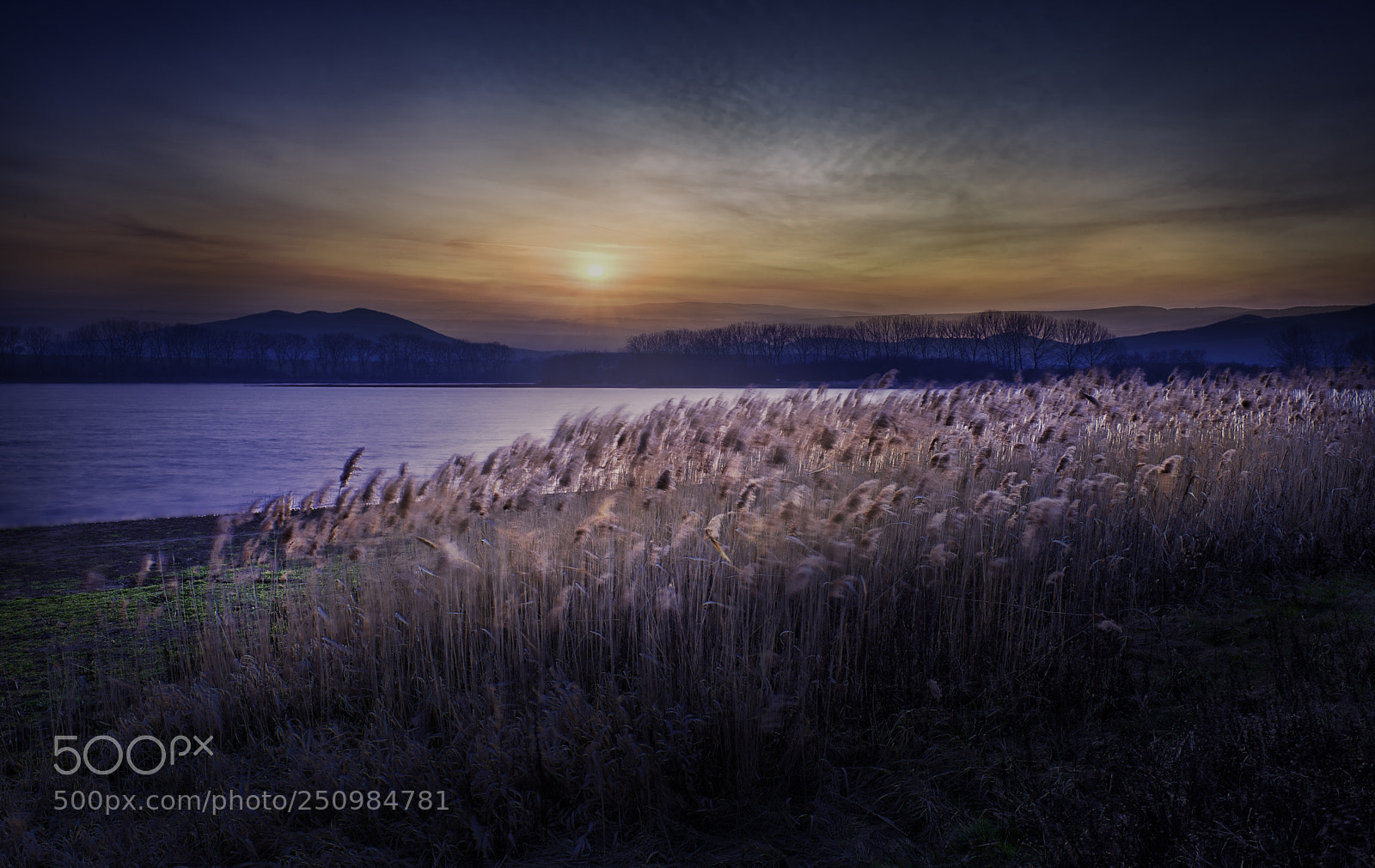 Nikon D750 sample photo. Sunset over lake photography