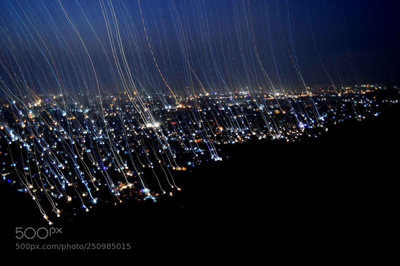 Nikon D3100 sample photo. Meteor shower - top photography
