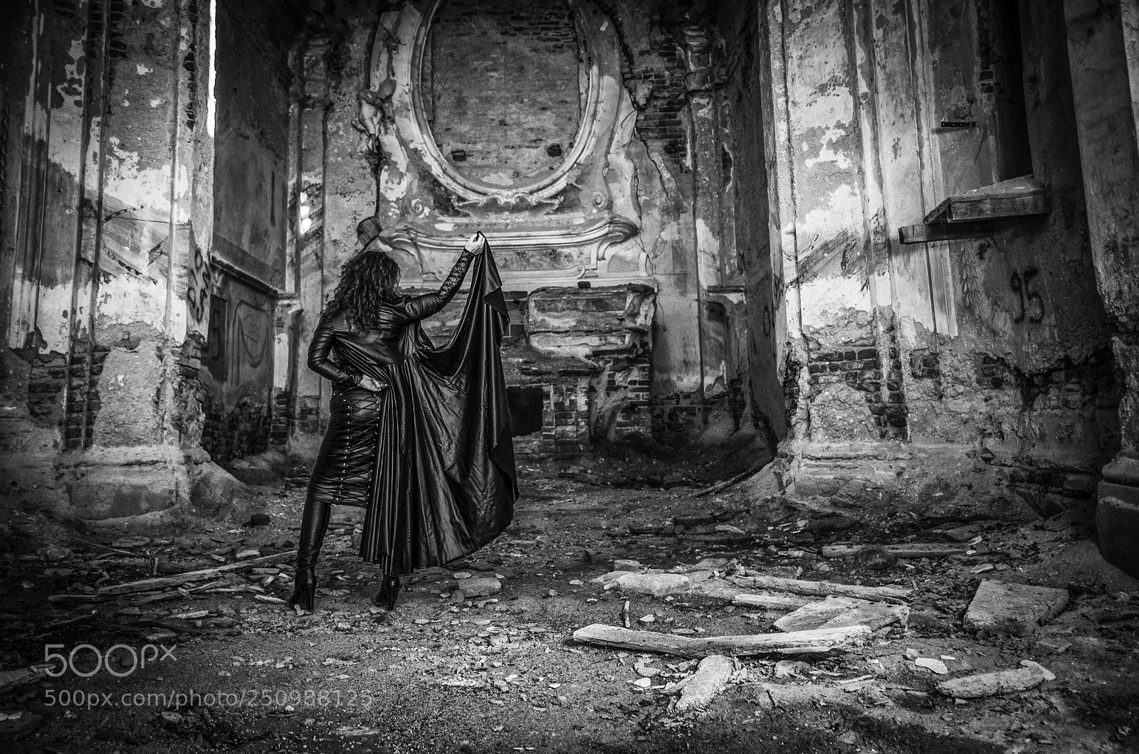 Nikon D700 sample photo. Anna and the abandoned photography