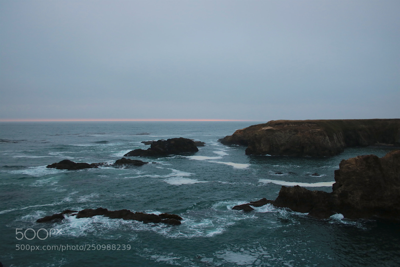 Canon EOS 760D (EOS Rebel T6s / EOS 8000D) sample photo. Mendocino sunset photography