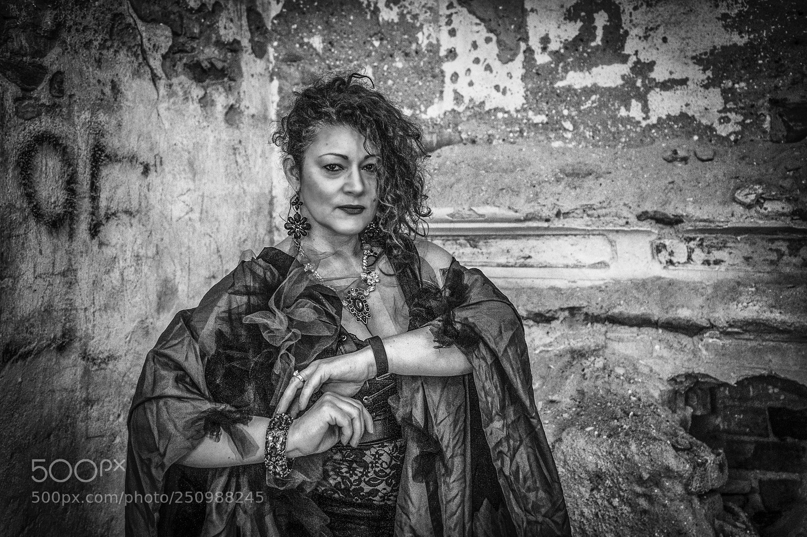 Nikon D700 sample photo. Anna and the abandoned photography